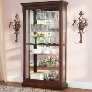 Curio Cabinets Clearance Closeout