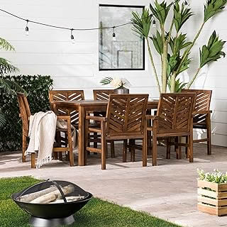 Outdoor dining table set