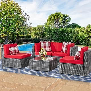 Wicker patio furniture sets